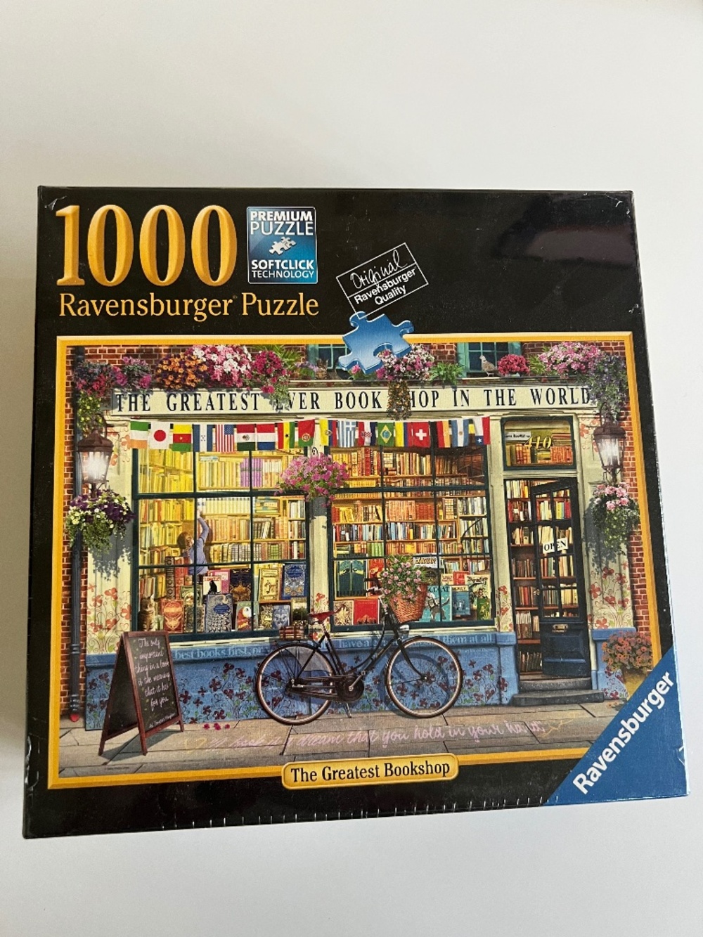 NIB Ravensburger 1000 Piece "The Greatest Bookshop" Jigsaw Puzzle